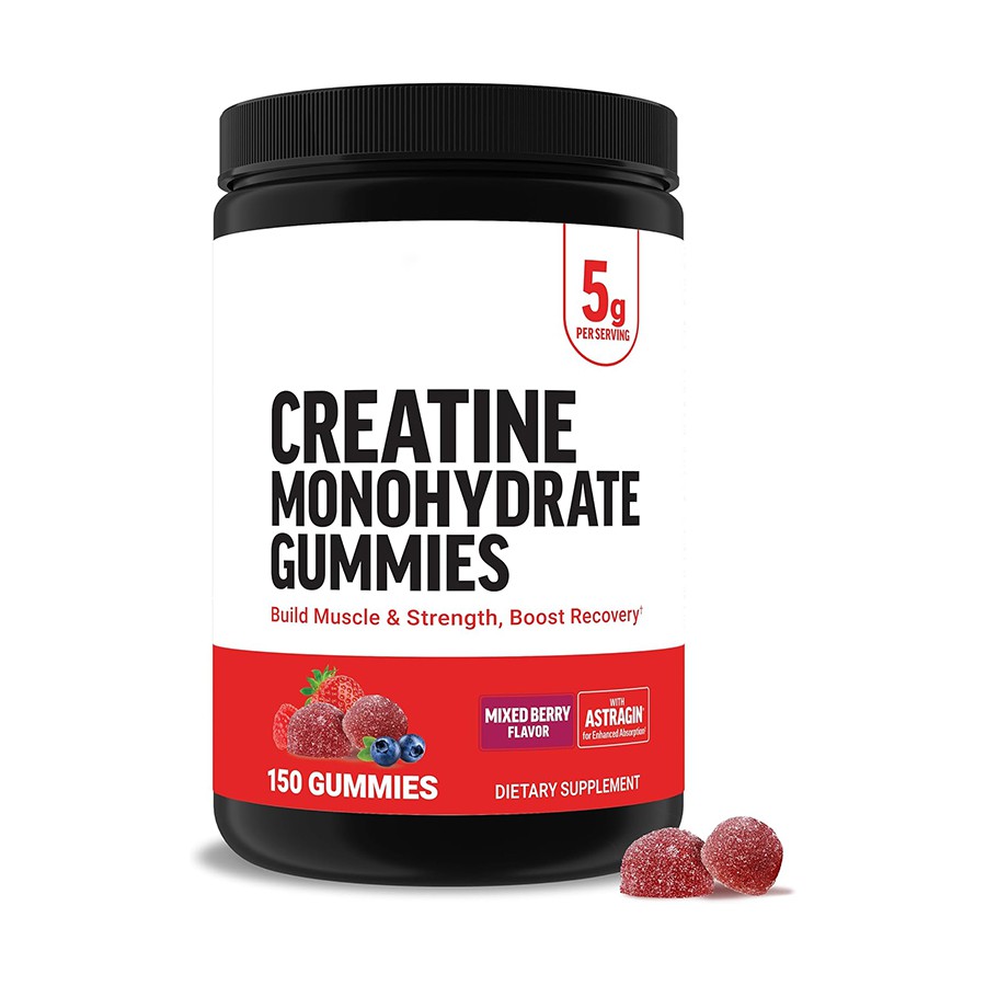 צמיחת שרירים של Creatine Monohydrate Gummies