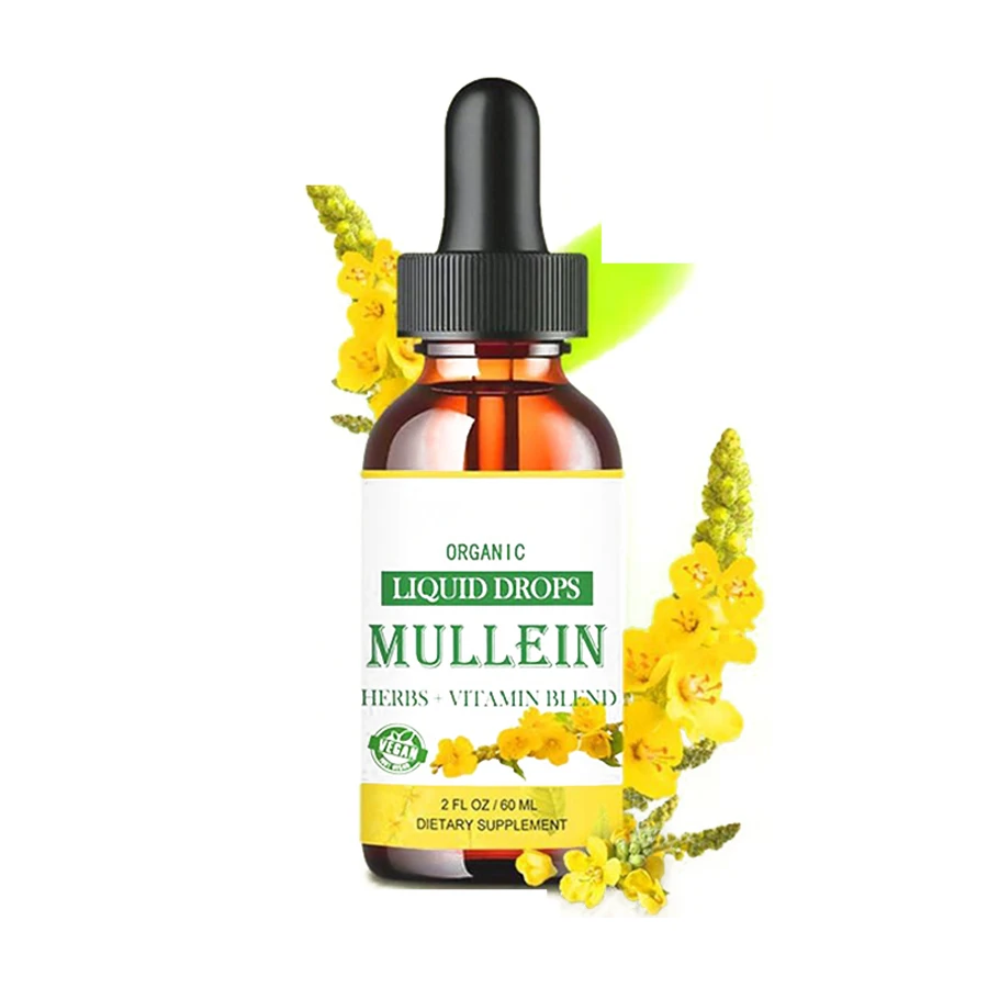 Mullein Drops For Lungs: All-Natural Liquid Support For Respiratory Wellness​