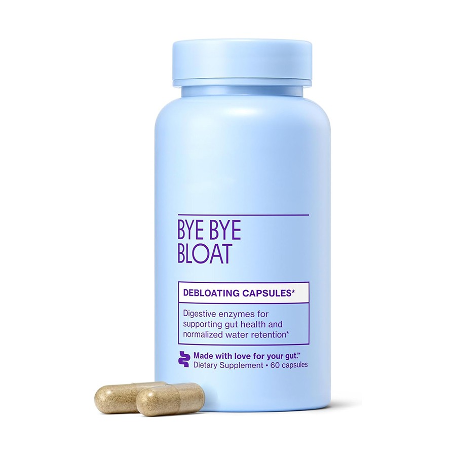 Natura De-כמוסות תמיכת עיכול נפיחות