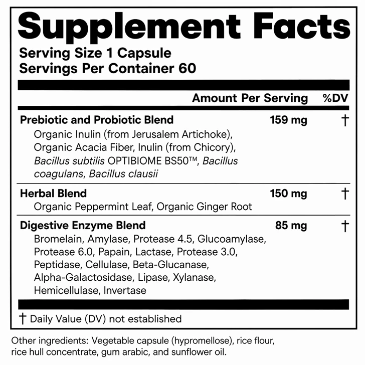 Digestive Enzyme Capsules factory