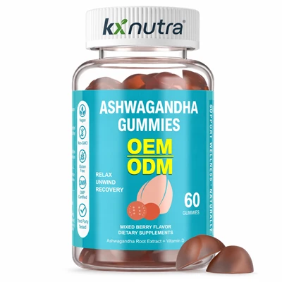 Ashwagandha ויטמין D3 Gummies