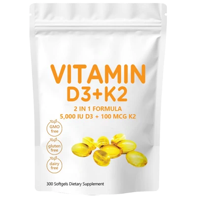ויטמין D3 K2 2in1 תוסף תזונה