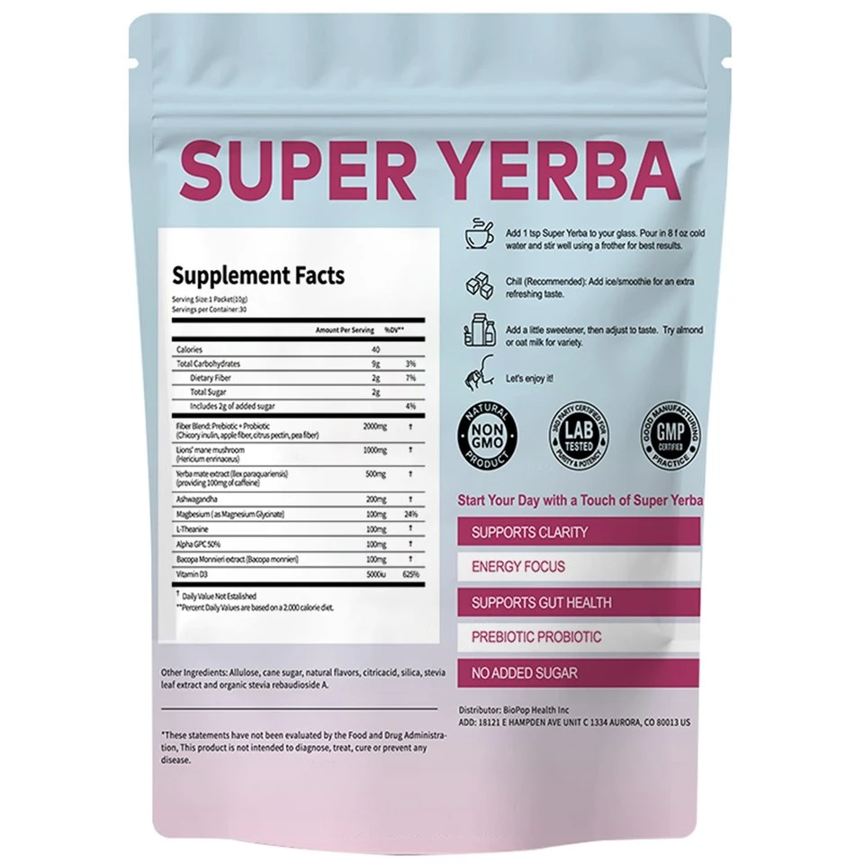 Super Yerba Natural Herbal Supplement suppliers
